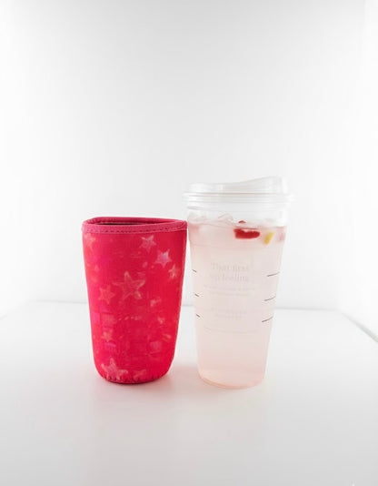 Pink Fuel drink sleeve